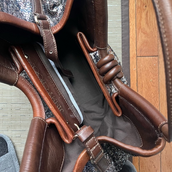 Jimmy Choo Leather & Sequins Embellished Bag - Picture 4 of 7